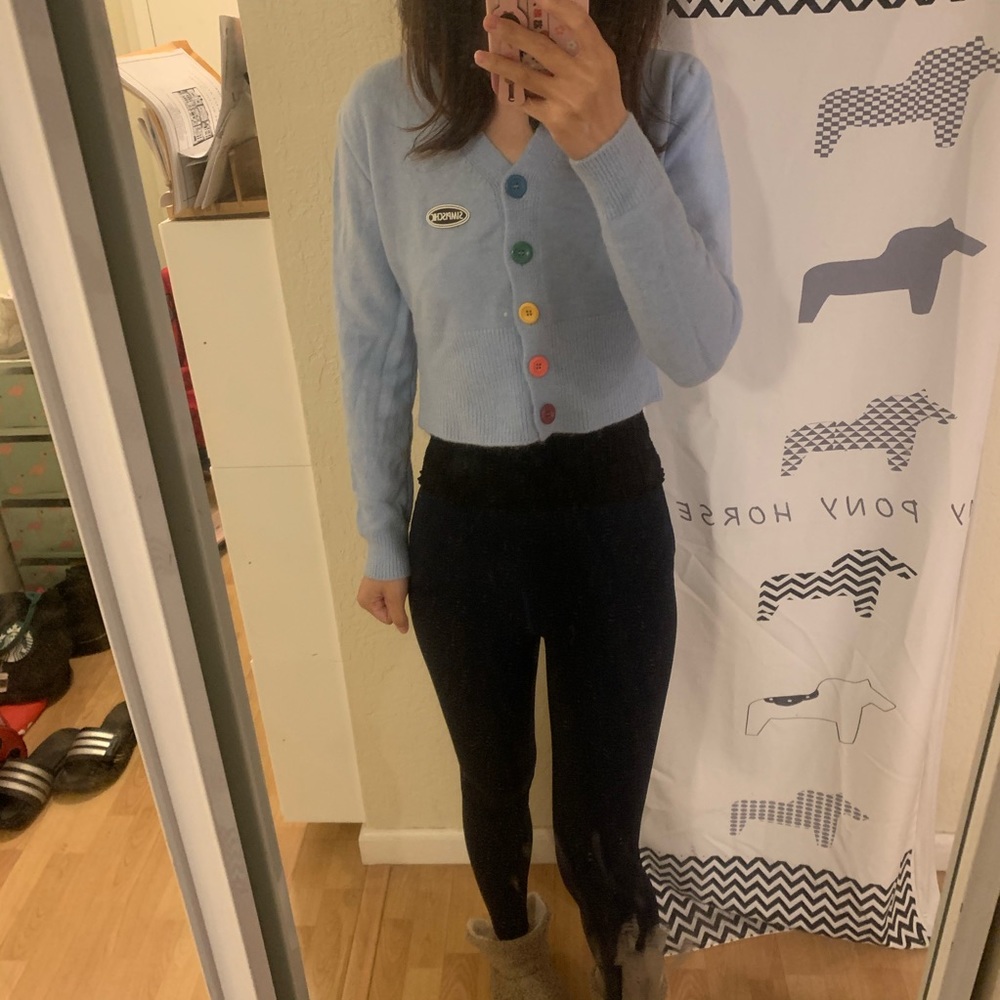 Women V neck Sweater - Picture 6 of 6